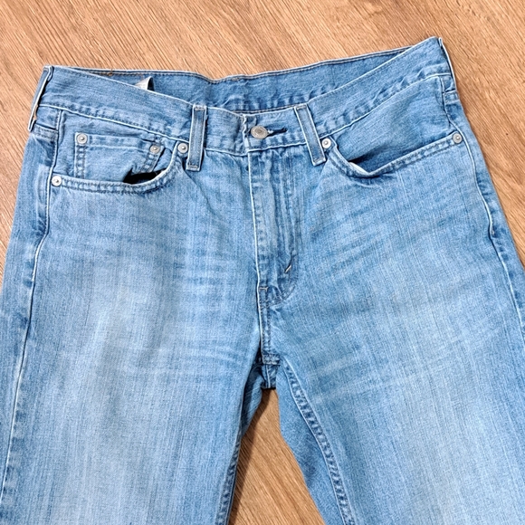 Levi's Men's 514 Straight Indigo Denim Jean 32W/34L - Picture 7 of 12